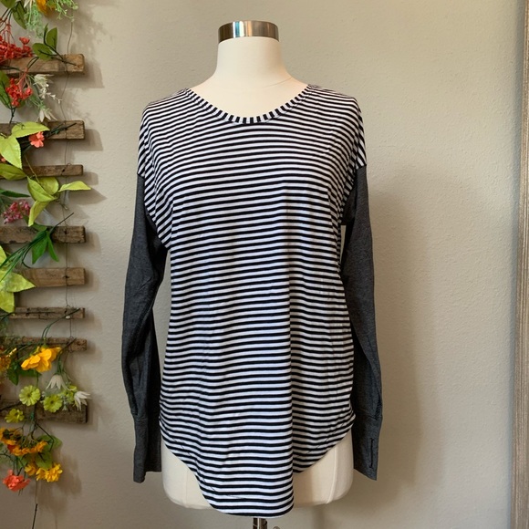 Lululemon Stripe Long Sleeve - Picture 1 of 3